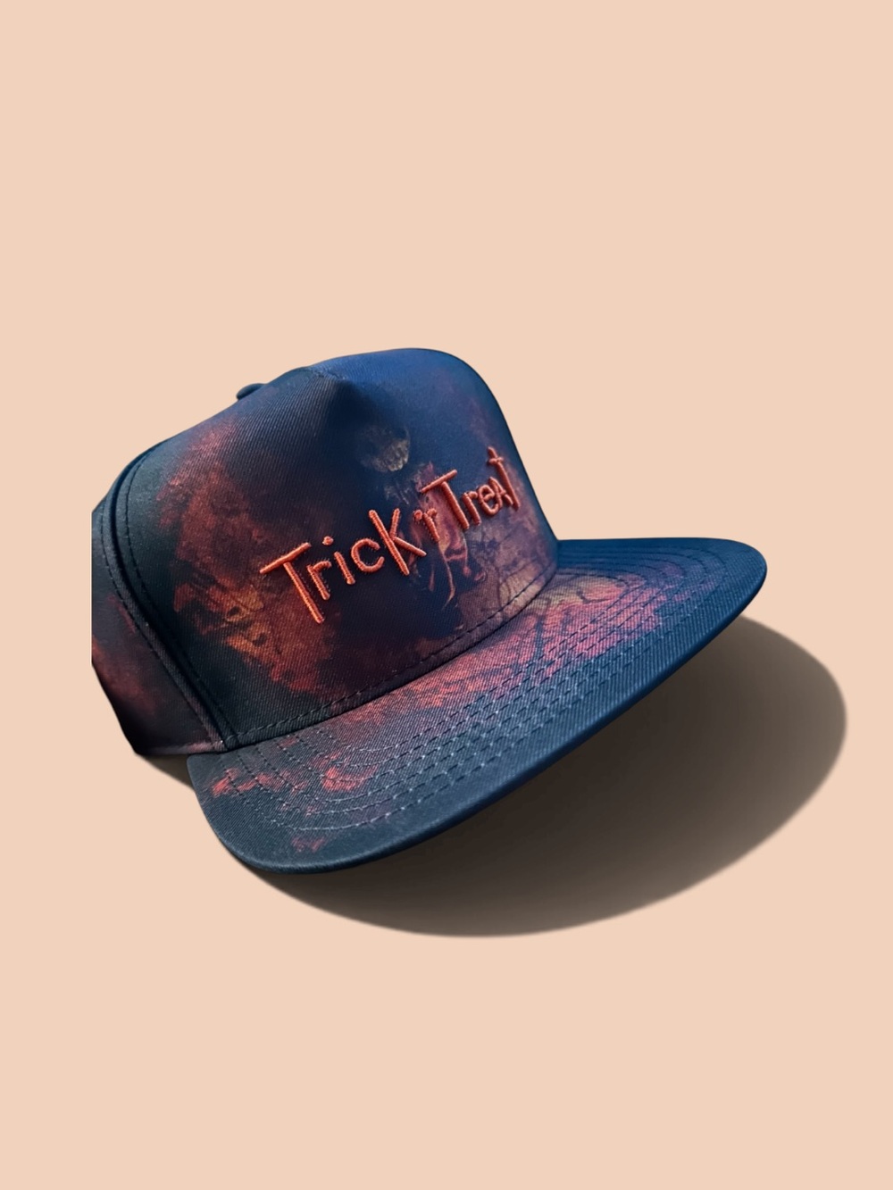 Spencer's Black and Orange 'Trick r Treat' Snapback Hat
